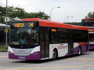 Image of Bus in Cross Section